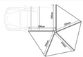 Tente pour voiture - AltiCamp
